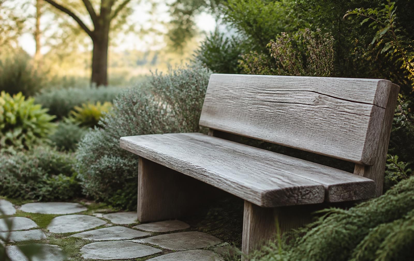 The Care We Take: Crafting a Memorial Bench Seat