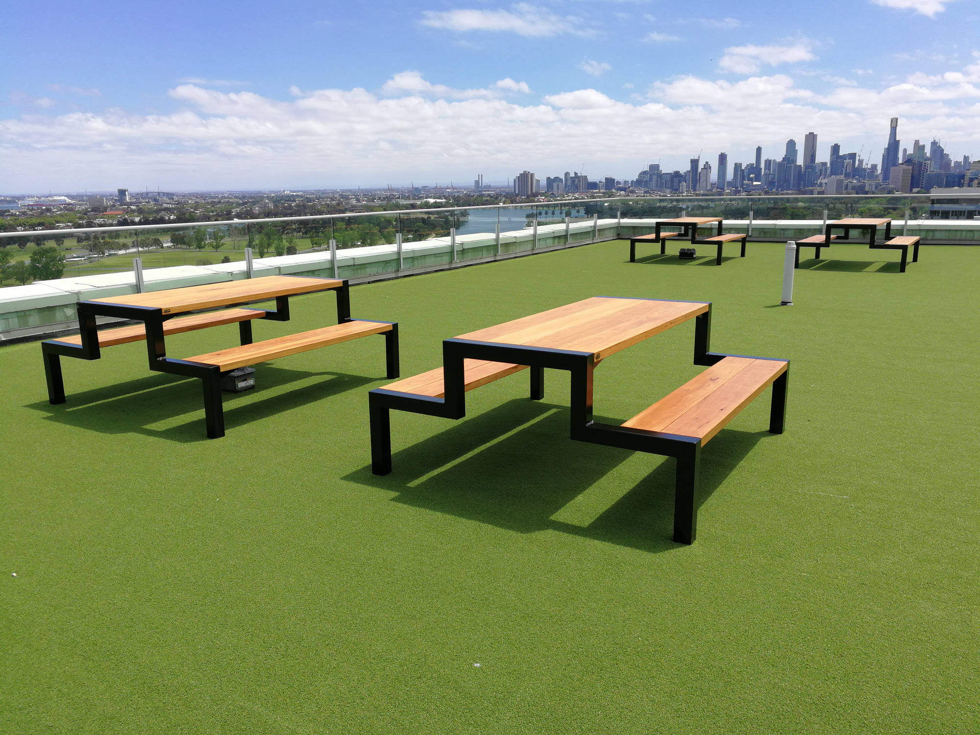 Urban Element - Table Setting Outdoor Dining Sets - handcrafted Australian timber outdoor furniture, view 2