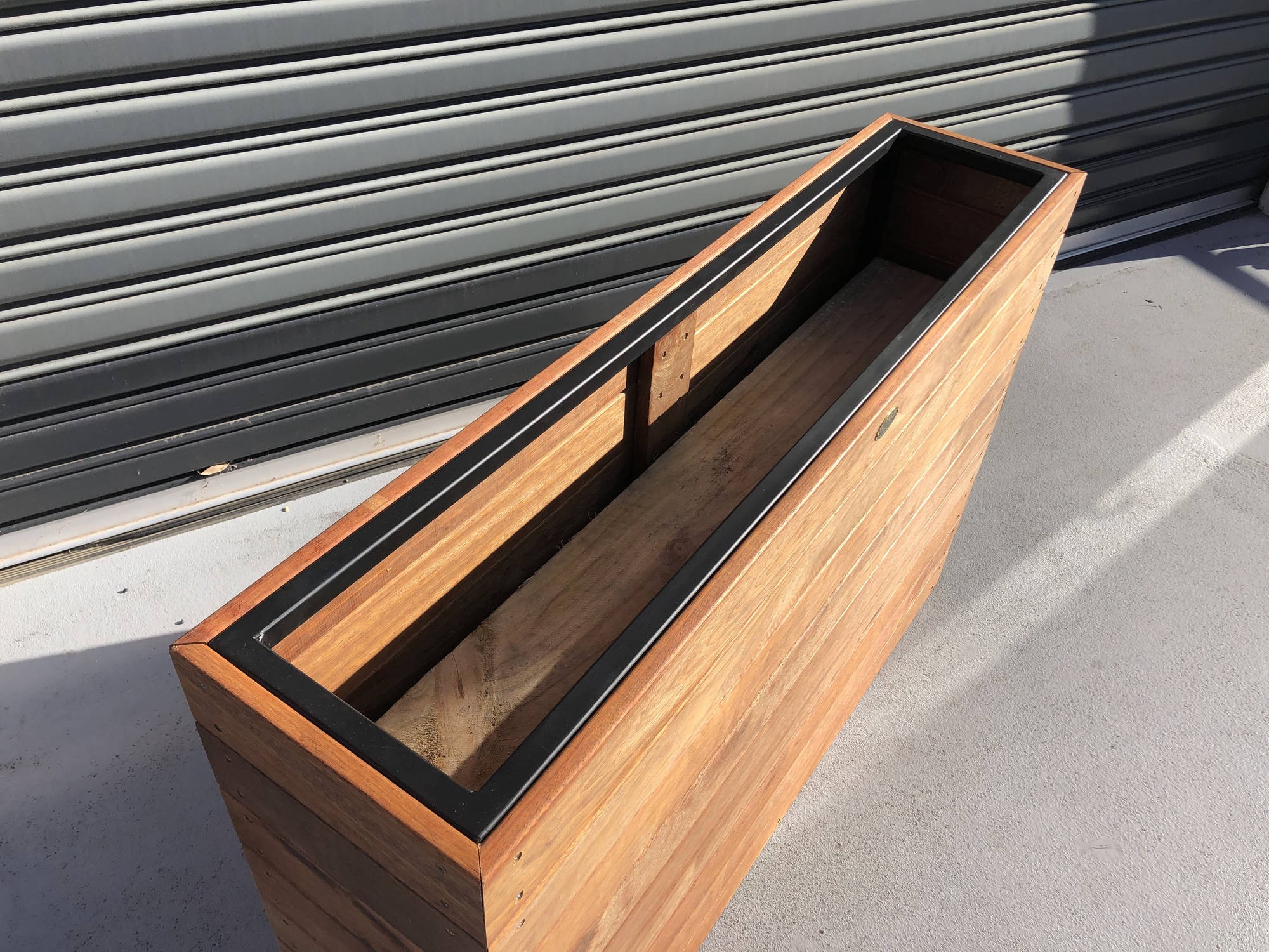 Botani Barrier Planter Boxes - handcrafted Australian timber outdoor furniture, view 5
