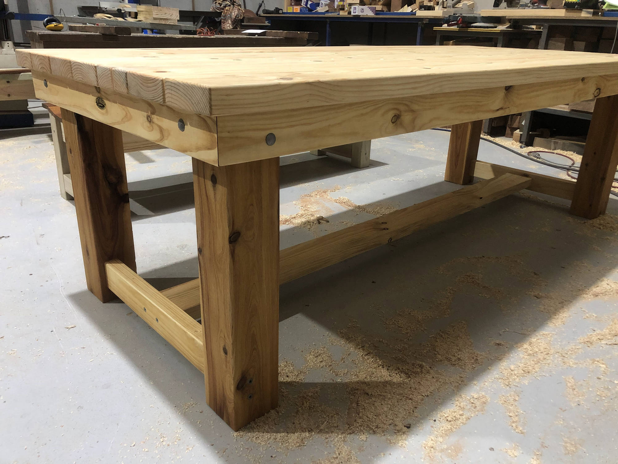 Solid Post Outdoor Tables - handcrafted Australian timber outdoor furniture, view 6
