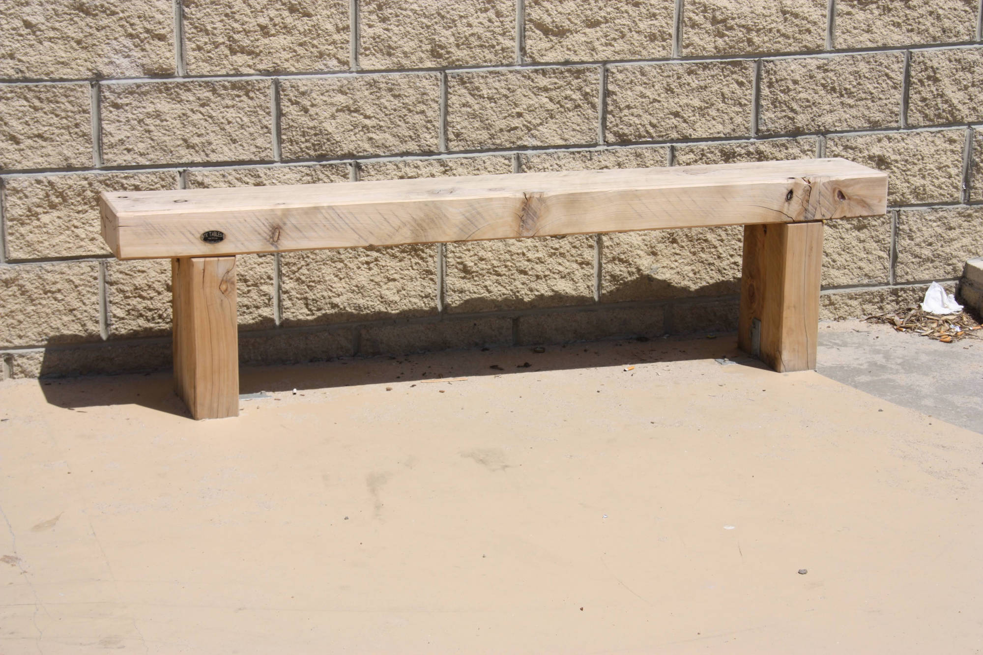 Iron Sedis Outdoor Bench Seats - handcrafted Australian timber outdoor furniture, view 4