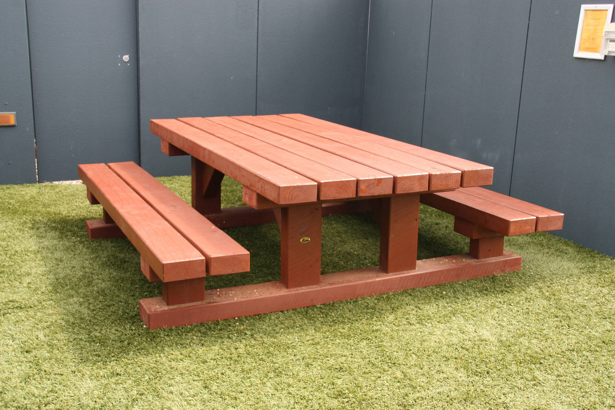 Communal Titan - Table Setting Outdoor Dining Sets - handcrafted Australian timber outdoor furniture, view 4