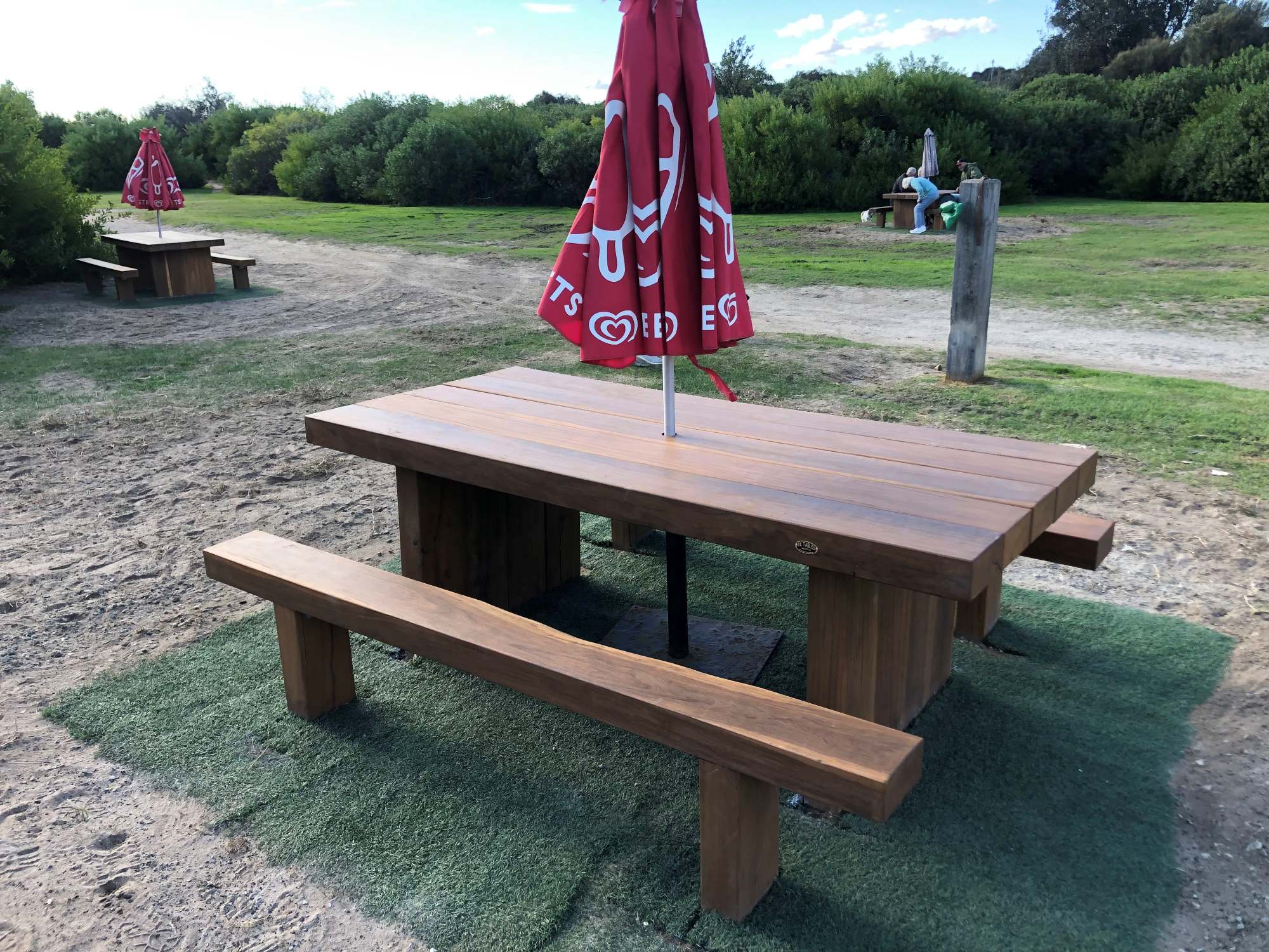 Iron King - Table Setting Outdoor Dining Sets - handcrafted Australian timber outdoor furniture, view 6
