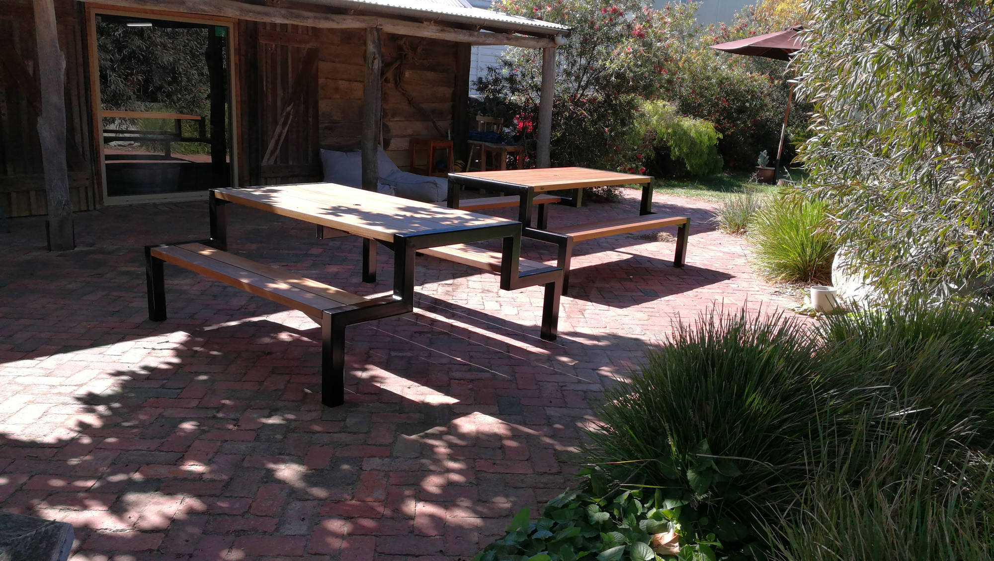 Urban Element - Table Setting Outdoor Dining Sets - handcrafted Australian timber outdoor furniture, view 5