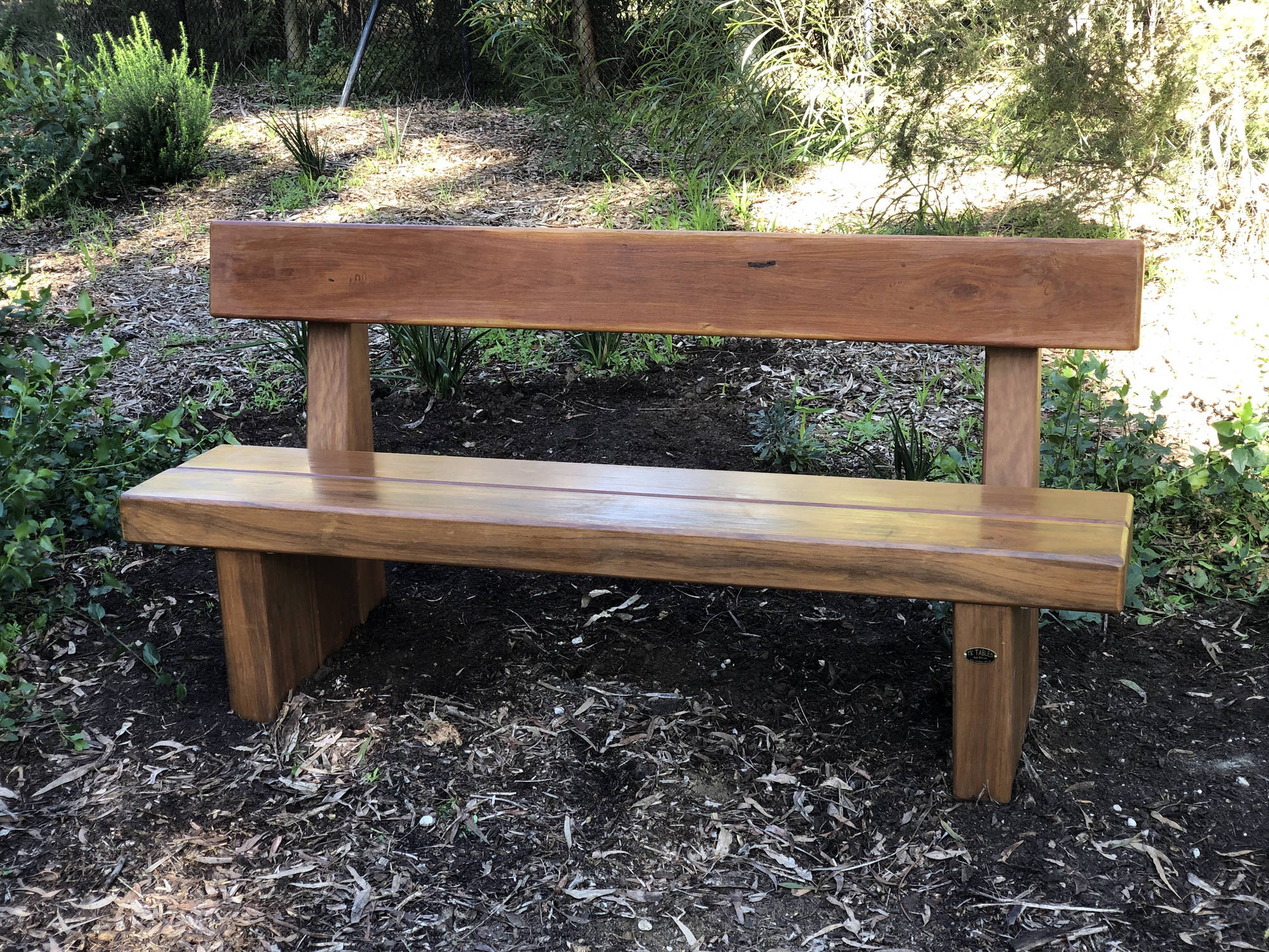 Lasting Legacy Memorial Memorial Benches - handcrafted Australian timber outdoor furniture, view 6