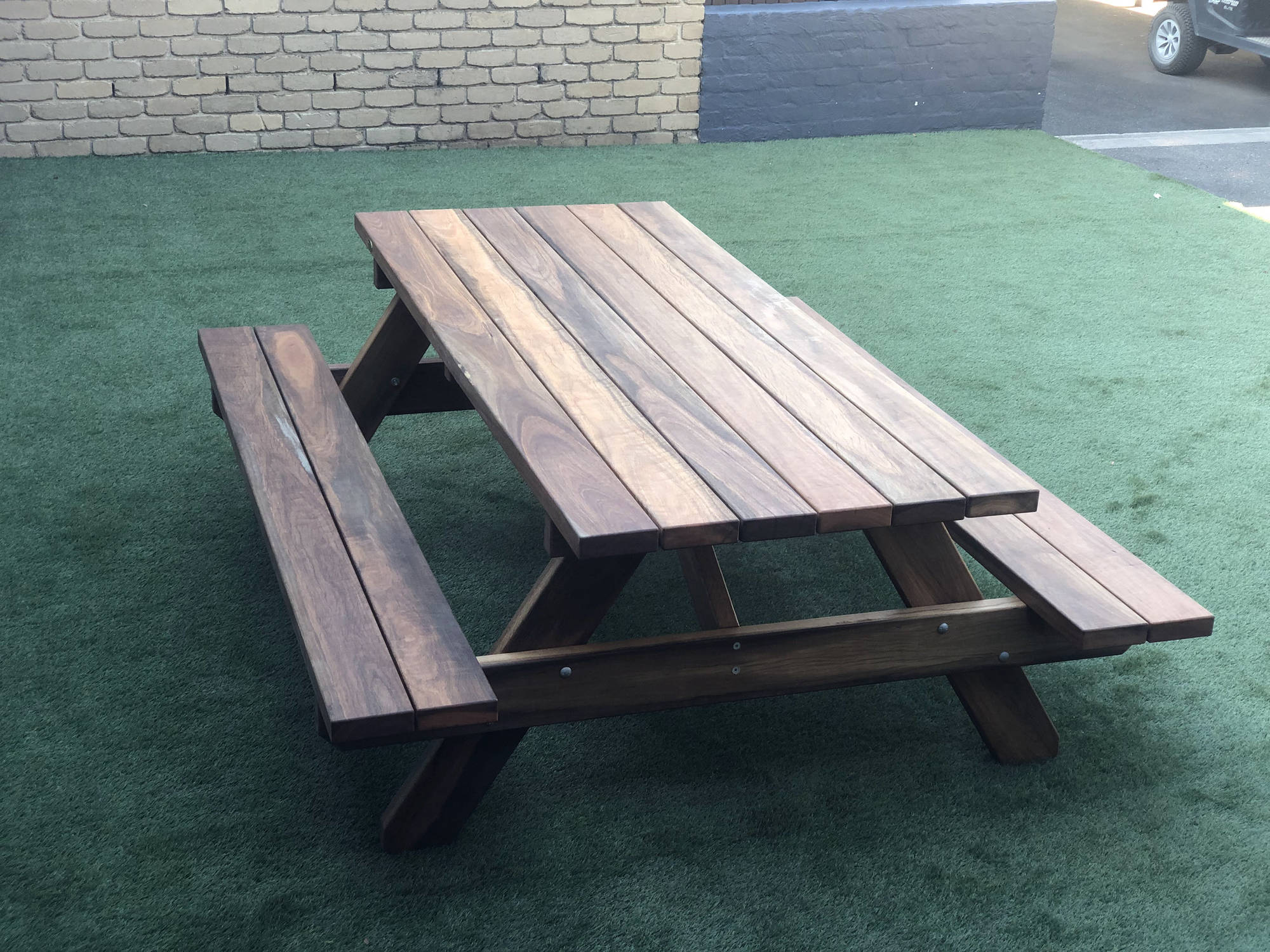 Traditional TK - Table Setting Outdoor Dining Sets - handcrafted Australian timber outdoor furniture, view 5