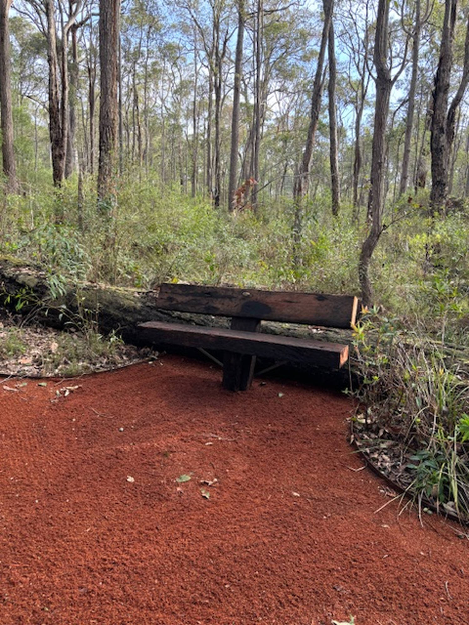 Rustic Anchor Outdoor Bench Seats - handcrafted Australian timber outdoor furniture, view 2