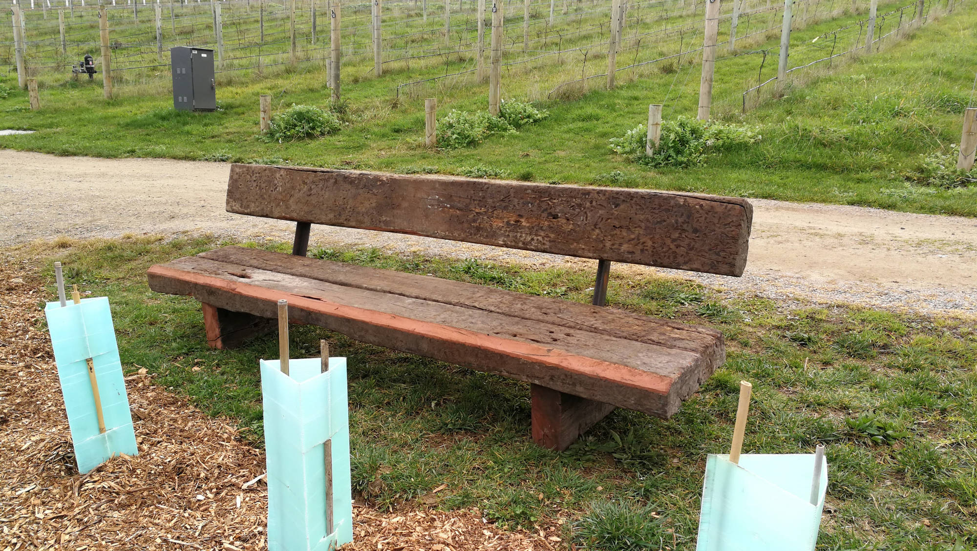 Rustic Legacy Outdoor Bench Seats - handcrafted Australian timber outdoor furniture, view 6