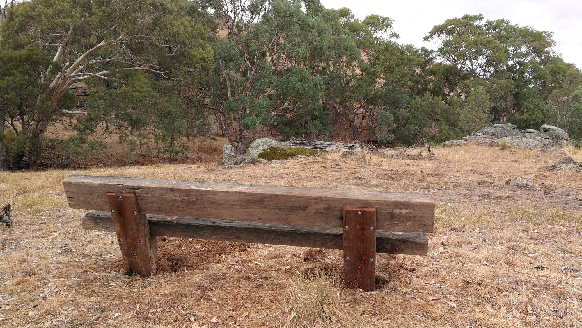 Rustic Anchor Outdoor Bench Seats - handcrafted Australian timber outdoor furniture, view 6