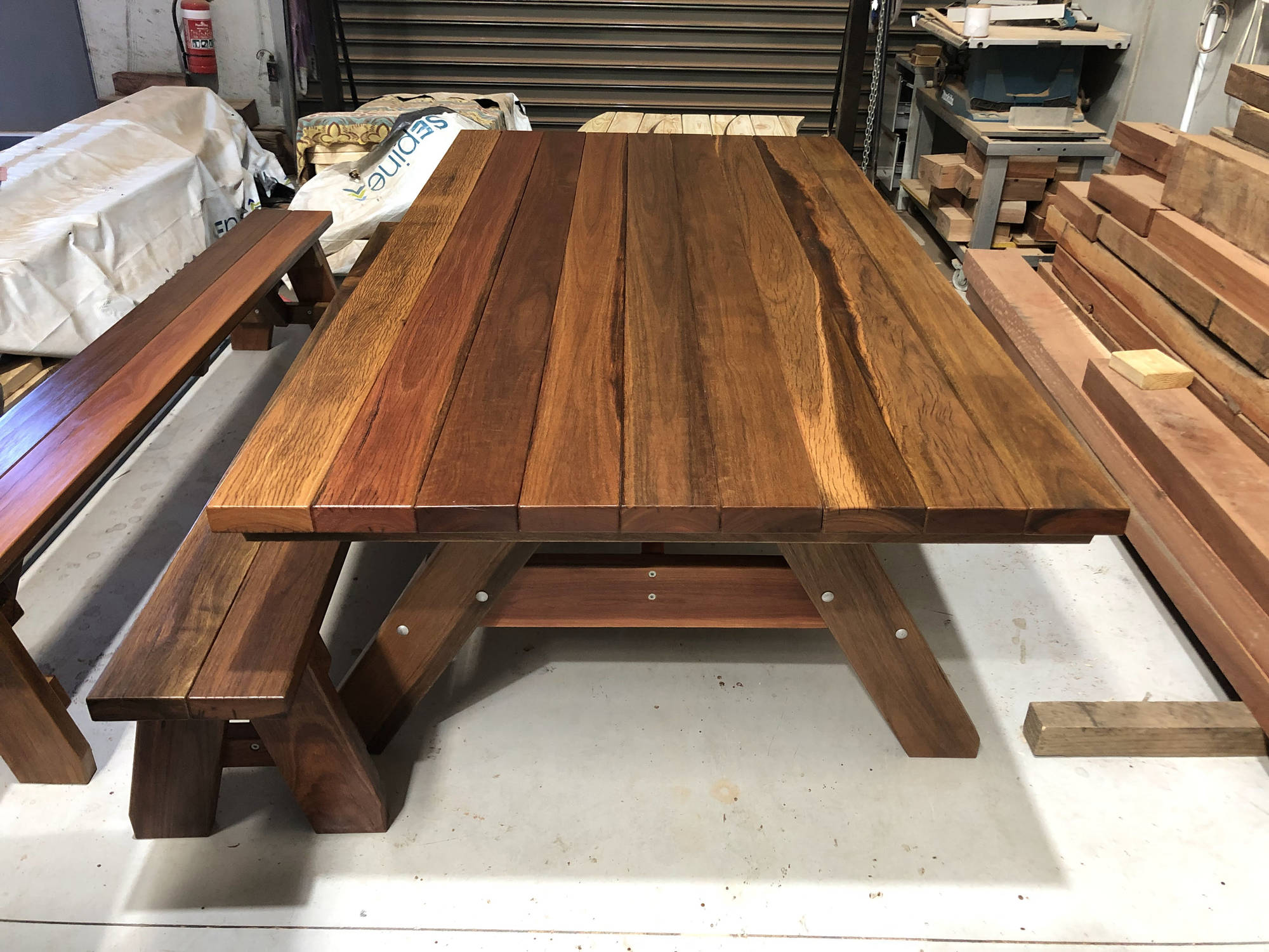 Signature TK - Table Setting Outdoor Dining Sets - handcrafted Australian timber outdoor furniture, view 4