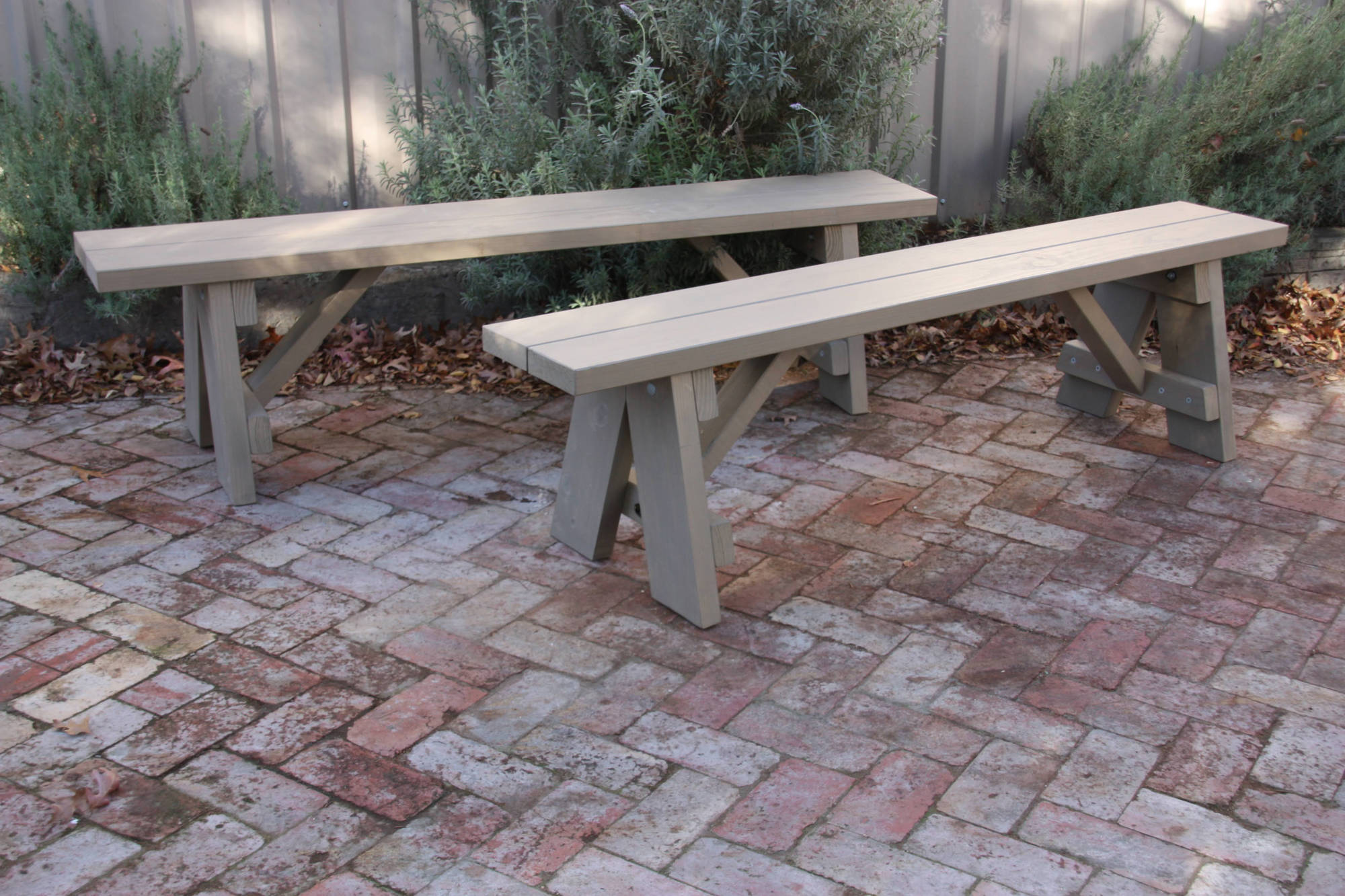 Signature TK Outdoor Bench Seats - handcrafted Australian timber outdoor furniture, view 4