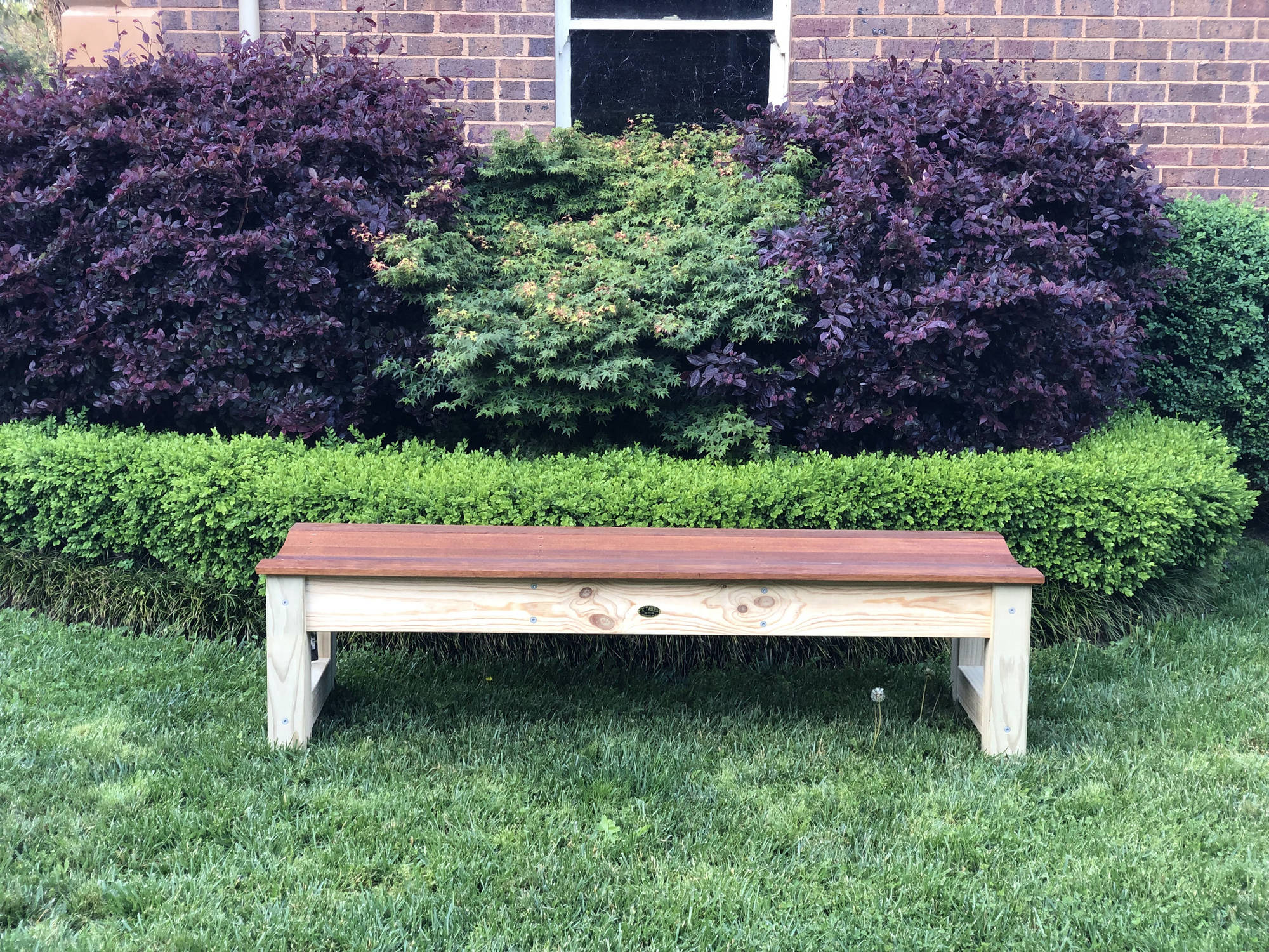 Comfort Curve Outdoor Bench Seats - handcrafted Australian timber outdoor furniture, view 5